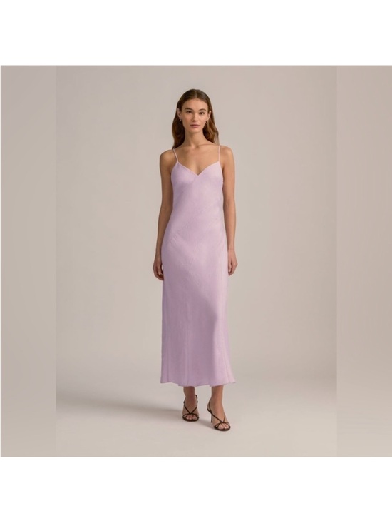 Favorite Daughter Dresses & Skirts - Favorite Daughter Josette Lilac Linen Midi / Maxi Dress with Spaghetti Straps